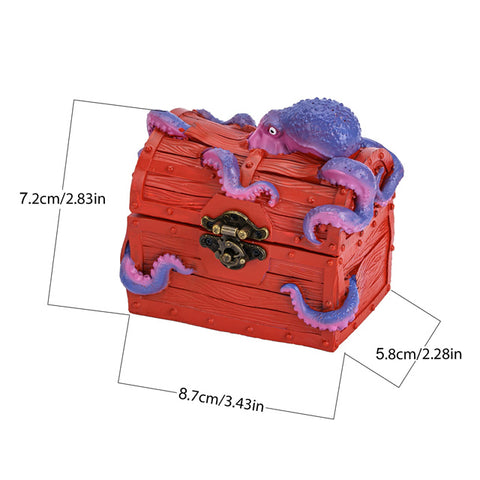 Vintage Dice Storage Chest with Metal Accents – Wooden RPG Dice Box for Dungeons & Dragons, Pathfinder & Tabletop Games
