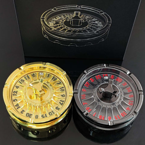Dragon’s Wheel Metal D20 Spinner – Multiple Color Options