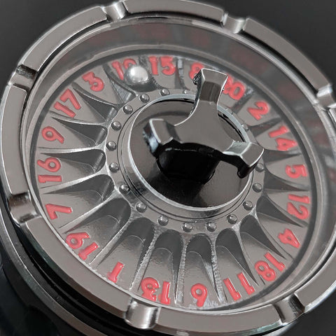 Dragon’s Wheel Metal D20 Spinner – Multiple Color Options