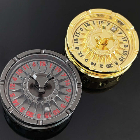 Dragon’s Wheel Metal D20 Spinner – Multiple Color Options