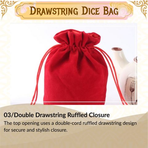 3-Pack Large Velvet Dice Bags – Red, Black & Gray – Round Bottom, Satin Lining, Double Drawstring – Holds Up to 100 Dice Each