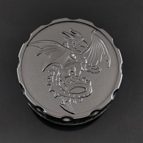 Dragon’s Wheel Metal D20 Spinner – Multiple Color Options