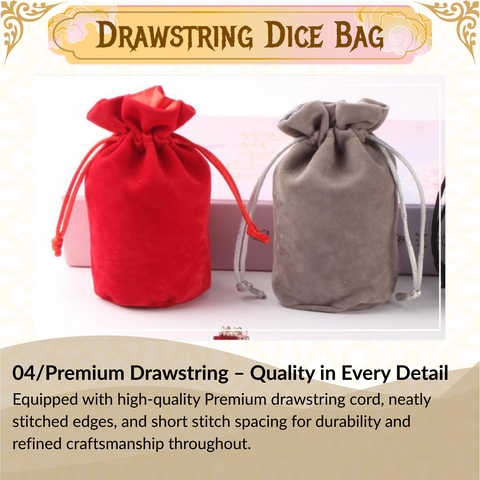 3-Pack Large Velvet Dice Bags – Red, Black & Gray – Round Bottom, Satin Lining, Double Drawstring – Holds Up to 100 Dice Each