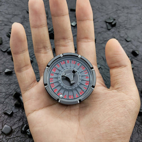 Dragon’s Wheel Metal D20 Spinner – Multiple Color Options