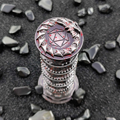 7-in-1 Rotating Tower Dice – Zinc Alloy Spinner Dice Multiple colors available