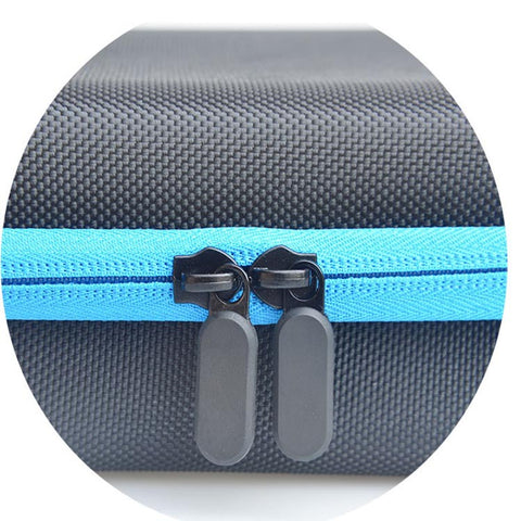Premium Dice Storage Case with Removable Slotted Tray – Oxford Fabric & EVA – Holds up to 10 Dice Sets – Portable Handle