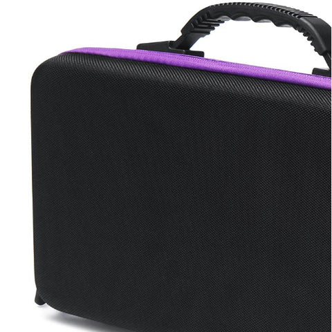 Premium Dice Storage Case with Removable Slotted Tray – Oxford Fabric & EVA – Holds up to 10 Dice Sets – Portable Handle