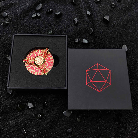 7-in-1 Dragon Spinner Dice – Zinc Alloy Fidget Dice Multiple colors available