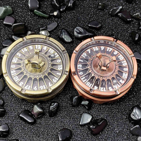 Dragon’s Wheel Metal D20 Spinner – Multiple Color Options