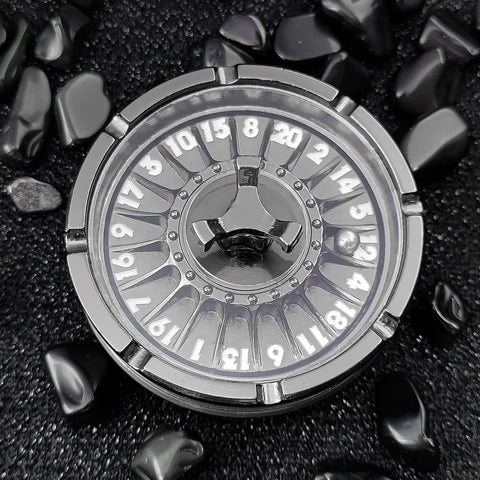 Dragon’s Wheel Metal D20 Spinner – Multiple Color Options